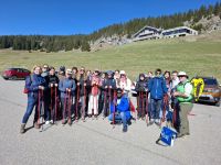 Gruppenbild auf dem Plateau des Glières